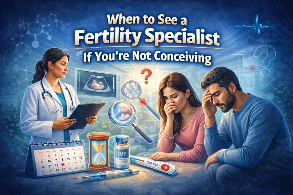 When to See a Fertility Specialist If You’re Not Conceiving